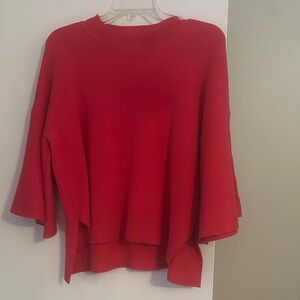 Elegant Red Women's Top